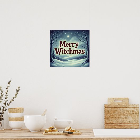 winterheks poster (Keuken)