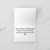 Winterheks vakantie Kaart (Binnen)