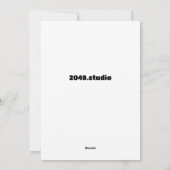 Winterhellingen Feestdagenkaart (Achterkant)