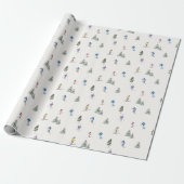 WINTERHELLINGEN Vakantie Cadeaupapier (Uitgerold)