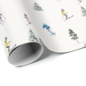 WINTERHELLINGEN Vakantie Cadeaupapier (Rol Hoek)