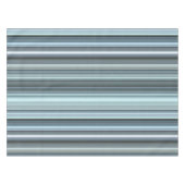 Winterhemel Aqua Blauwe Streep Tafelkleed (Voorkant (Horizontaal))
