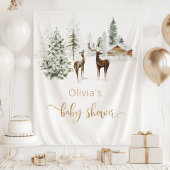 Winterhert genderneutraal wandkleed