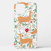  winterhert naadloos. Kerstmis Case-Mate iPhone Case (Achterkant)