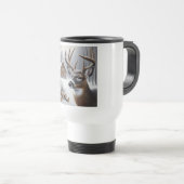Winterherten/Buck art Reisbeker (Voorkant rechts)