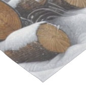 Winterherten/Buck art Tafelkleed (Gekanteld)