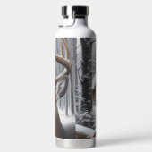 Winterherten/Buck art Waterfles (Rechts)