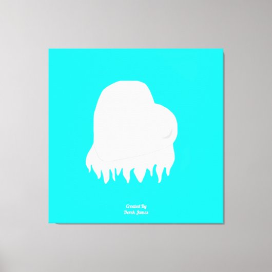 Winterheupdoek Canvas Afdruk (Voorkant)