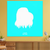 Winterheupdoek Canvas Afdruk (Insitu (Woonkamer))
