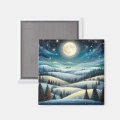 Winterheuvels Magneet (Voorkant / Achterkant)
