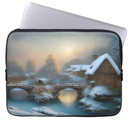 Winterhoes voor laptop met Cottage Sleeve