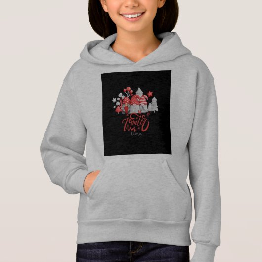 winterhoodie (Voorkant)