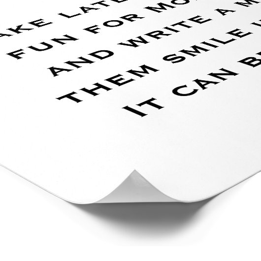 Winterhoofddeksel Sinterklaas Baby Shower Late Nig Poster (Hoek)