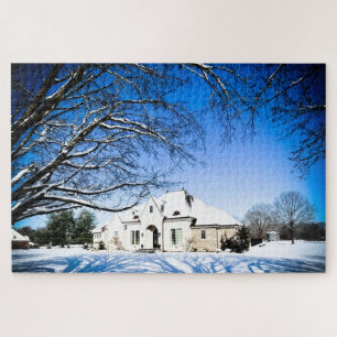 Winterhuis 2 legpuzzel