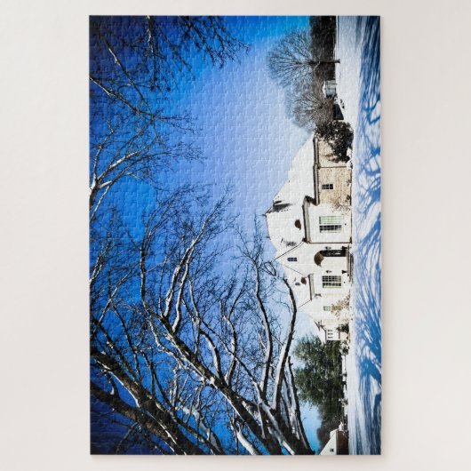 Winterhuis 2 legpuzzel (Verticaal)