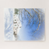 Winterhuis 2 legpuzzel (Horizontaal)