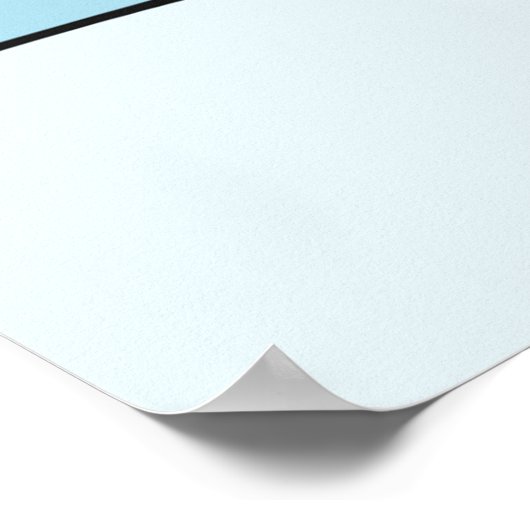 Winterhuis Landschap Poster (Hoek)