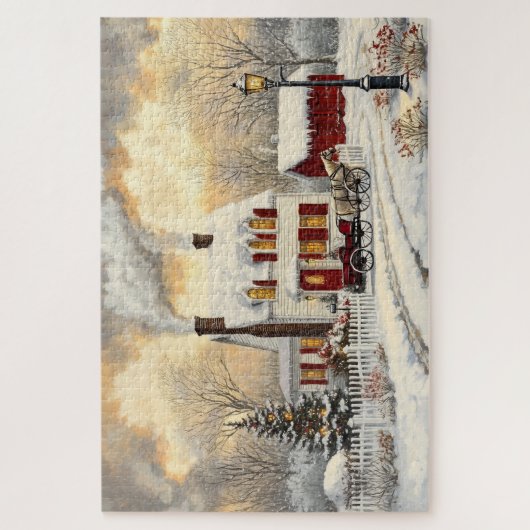 Winterhuis Puzzel (Verticaal)
