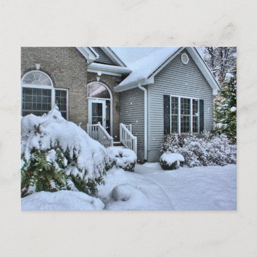 Winterhuizen Briefkaart (Voorkant)