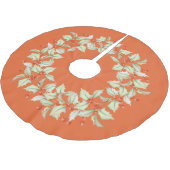 Winterhulst bessen krans sinaasappel Kerst Kerstboom Rok (Gekanteld)