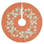 Winterhulst bessen krans sinaasappel Kerst Kerstboom Rok (Voorkant)