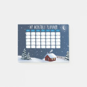 Winterhut Nacht Post-it® Notities  Notes (Voorkant)
