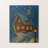 Winterhutpuzzel Legpuzzel (Verticaal)
