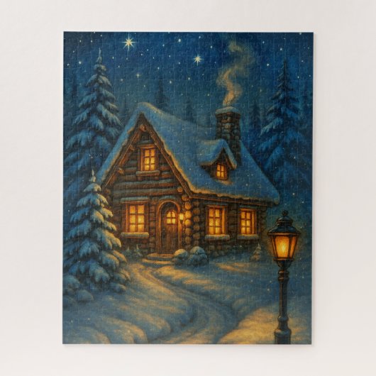 Winterhutpuzzel Legpuzzel (Verticaal)
