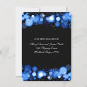 Winterhuwelijk / Oplopement Blue Lights Aankondiging (Achterkant)