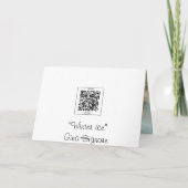 Winterijs, ijsfotografie, natuur storm kaart (Achterkant)