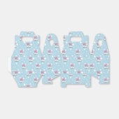 winterijs schaatsen Favor Box Bedankdoosjes (Uitgevouwen)