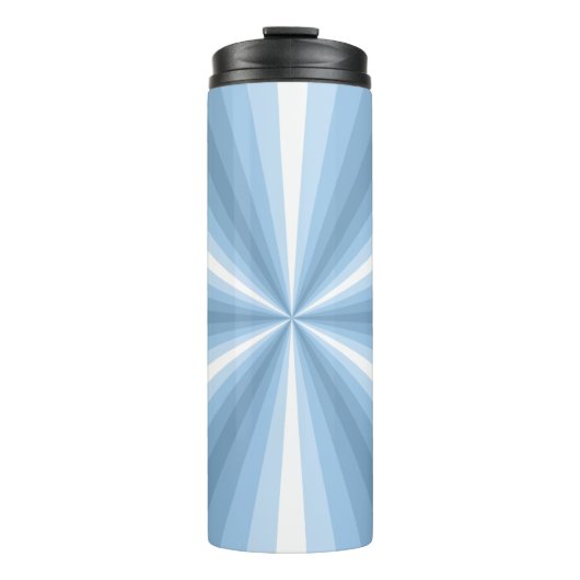 Winterillusie thermische getumbler thermosbeker (Voorkant)