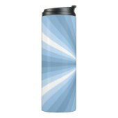 Winterillusie thermische getumbler thermosbeker (Gedraaid links)