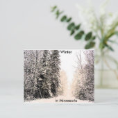 winterink - Gepersonaliseerd Briefkaart (Staand voorkant)