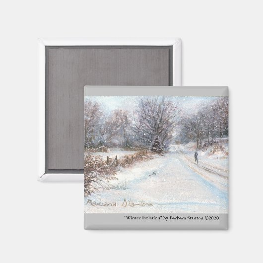 "Winterisolatie" Magnet (Voorkant / Achterkant)