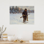 Winterjacht Poster (Keuken)