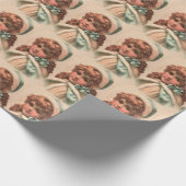  Winterjuffrouw Cadeaupapier (Hoek)