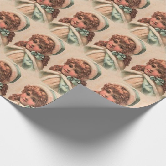 Winterjuffrouw Cadeaupapier (Hoek)