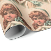  Winterjuffrouw Cadeaupapier (Rol Hoek)