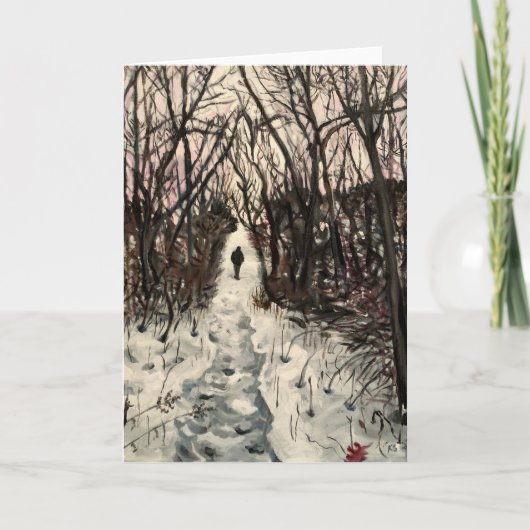 Winterkaart 2021 kaart (Voorkant)