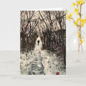 Winterkaart 2021 kaart (Gele Bloem)