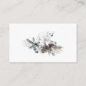 Winterkaart met registergegevens informatiekaartje (Achterkant)