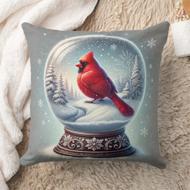 Winterkaart van de kardinaal kussen (Deken)