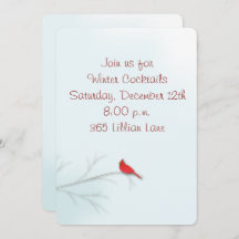 Winterkaart voor bewerkbare uitnodigingen