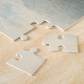 Winterkabouter in een besneeuwd bos legpuzzel (Zijkant)