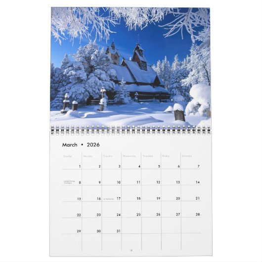 winterkalender kalender (Mar 2026)