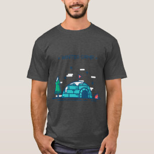 Winterkamp Iglo-vriend T-shirt