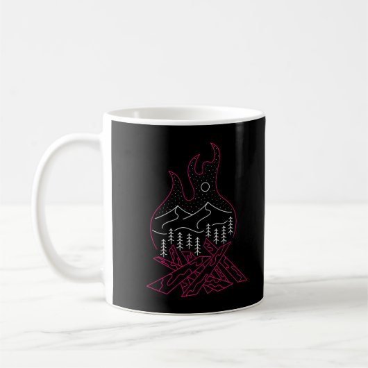 Winterkampvuur Koffiemok (Links)