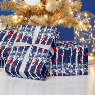 Winterkardinaal Cadeaupapier