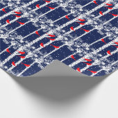 Winterkardinaal Cadeaupapier (Hoek)